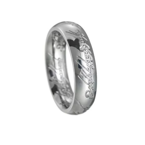 Vintage Letter Engraving Ring -Gold
